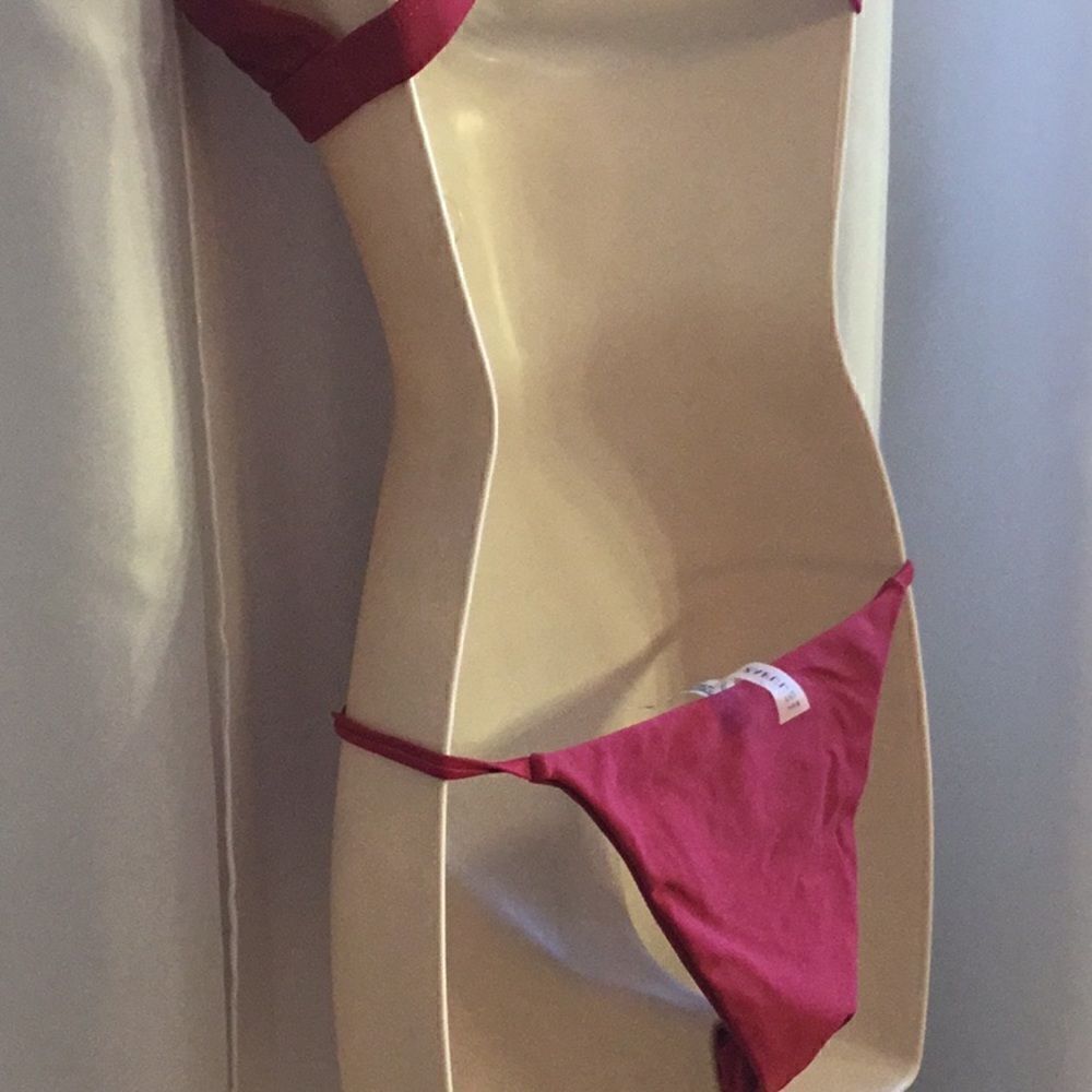 Nwot Red String Bikini In Size6 By M Zaful - image 8